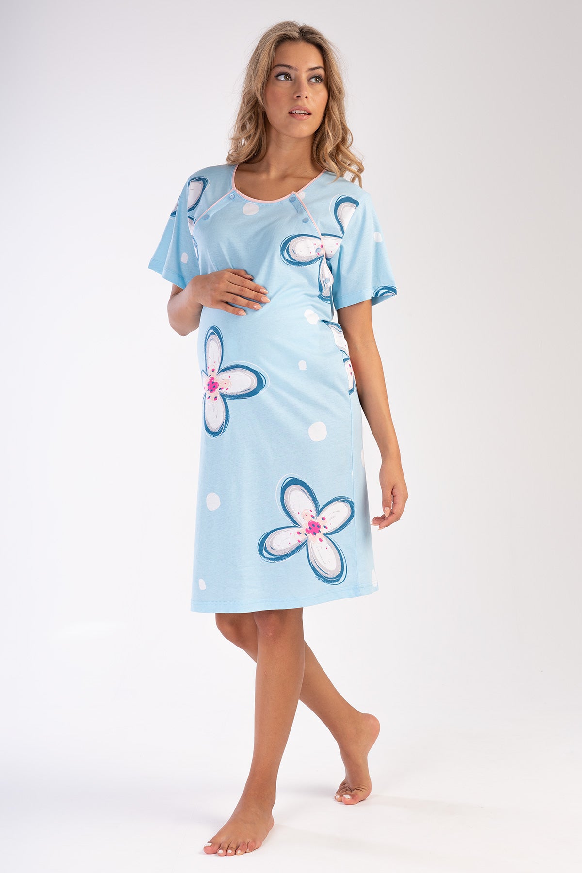 Woman Sweet Bunny Pregnant Tunic