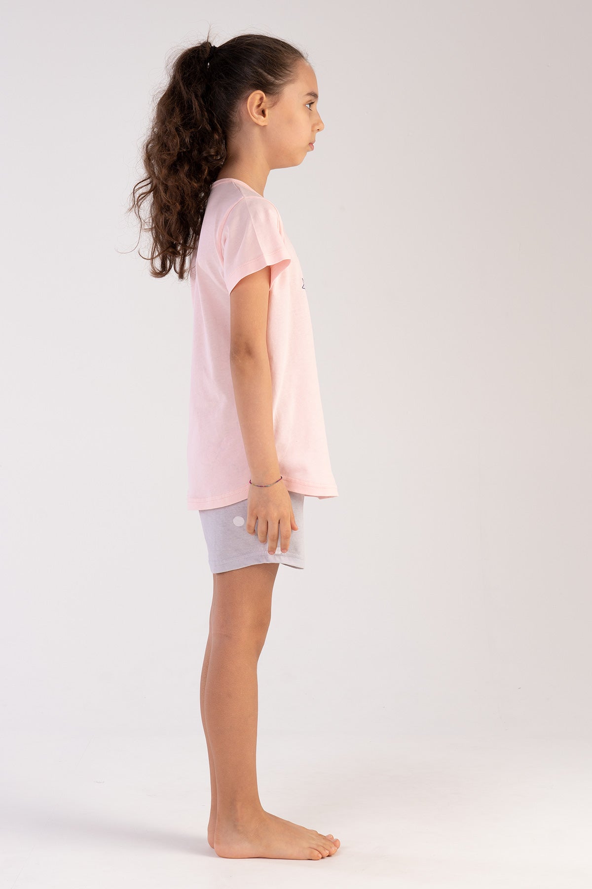 Kids' Girl Big Age Good Morning Short Set