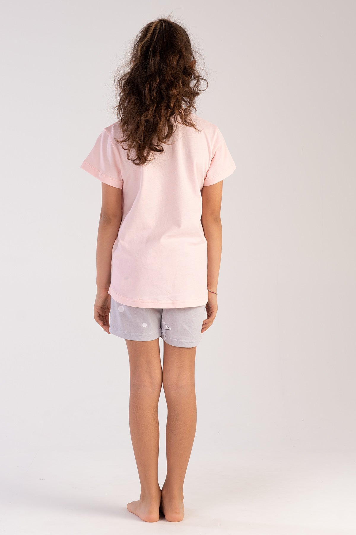 Kids' Girl Big Age Good Morning Short Set