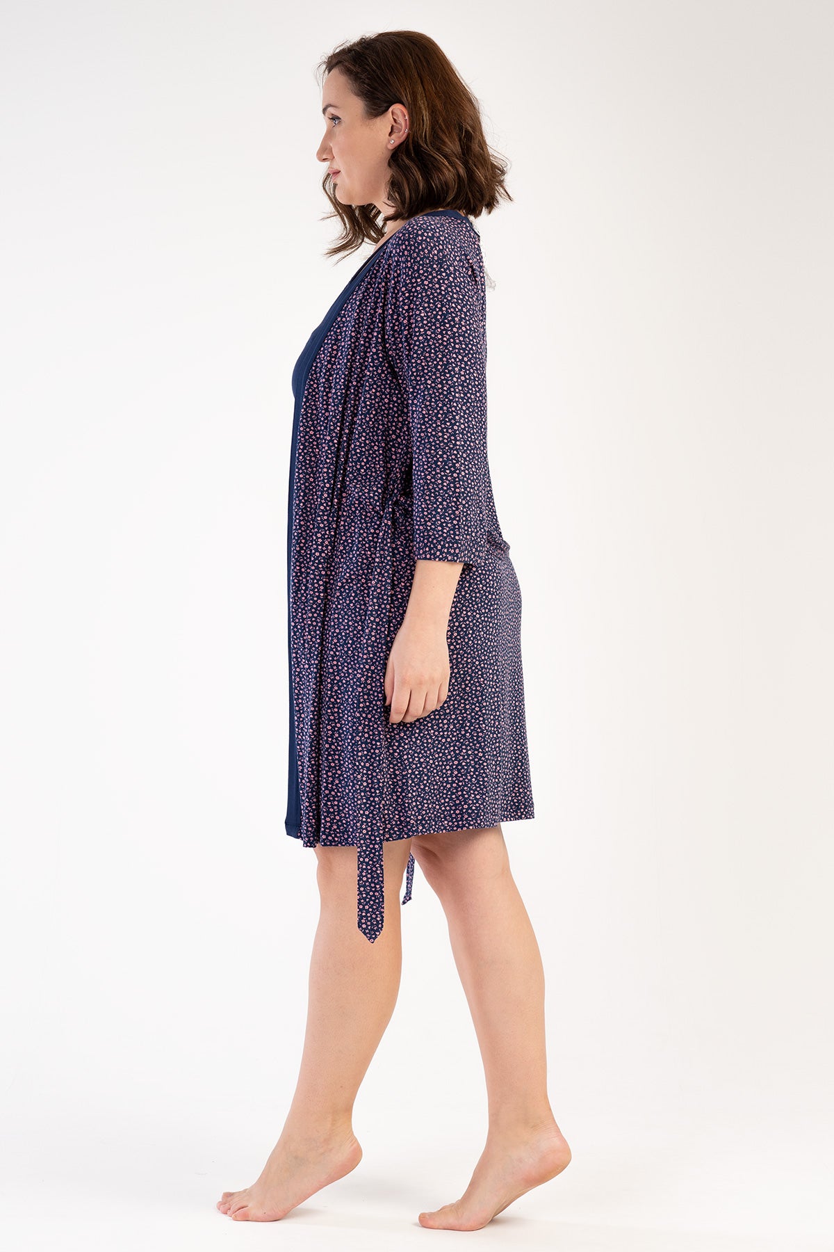 Woman Big Size Melody Dressing Gown Set
