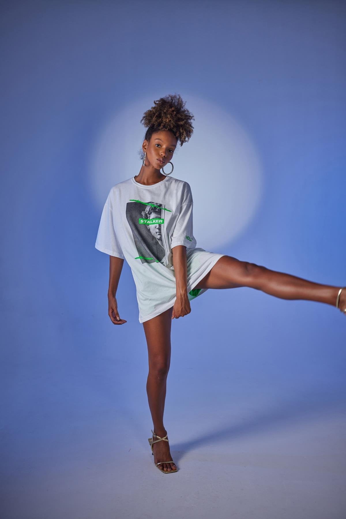 Stalker T-Shirt Beyaz