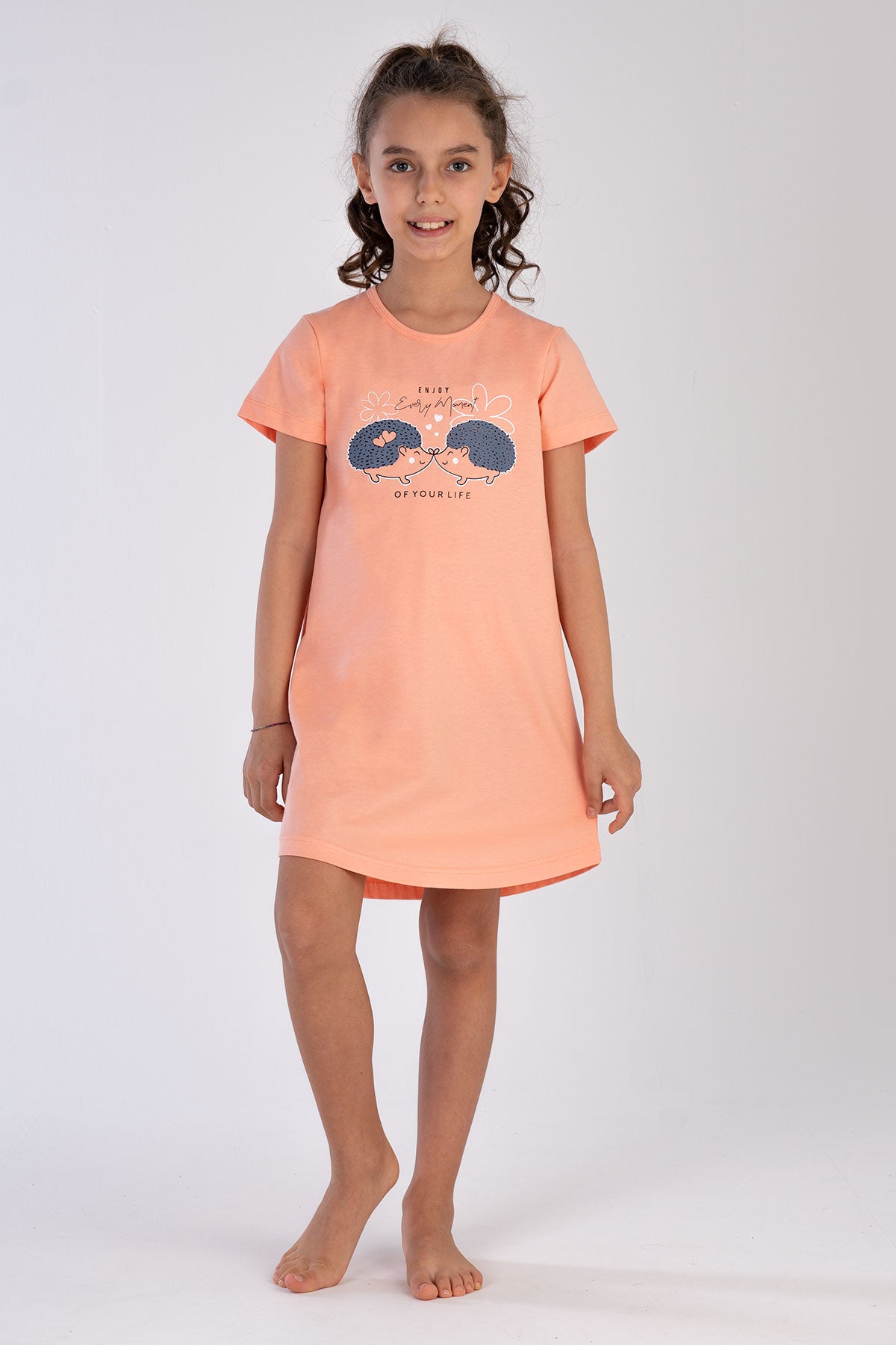 Kids' Girl Peach Enjoy Tunic