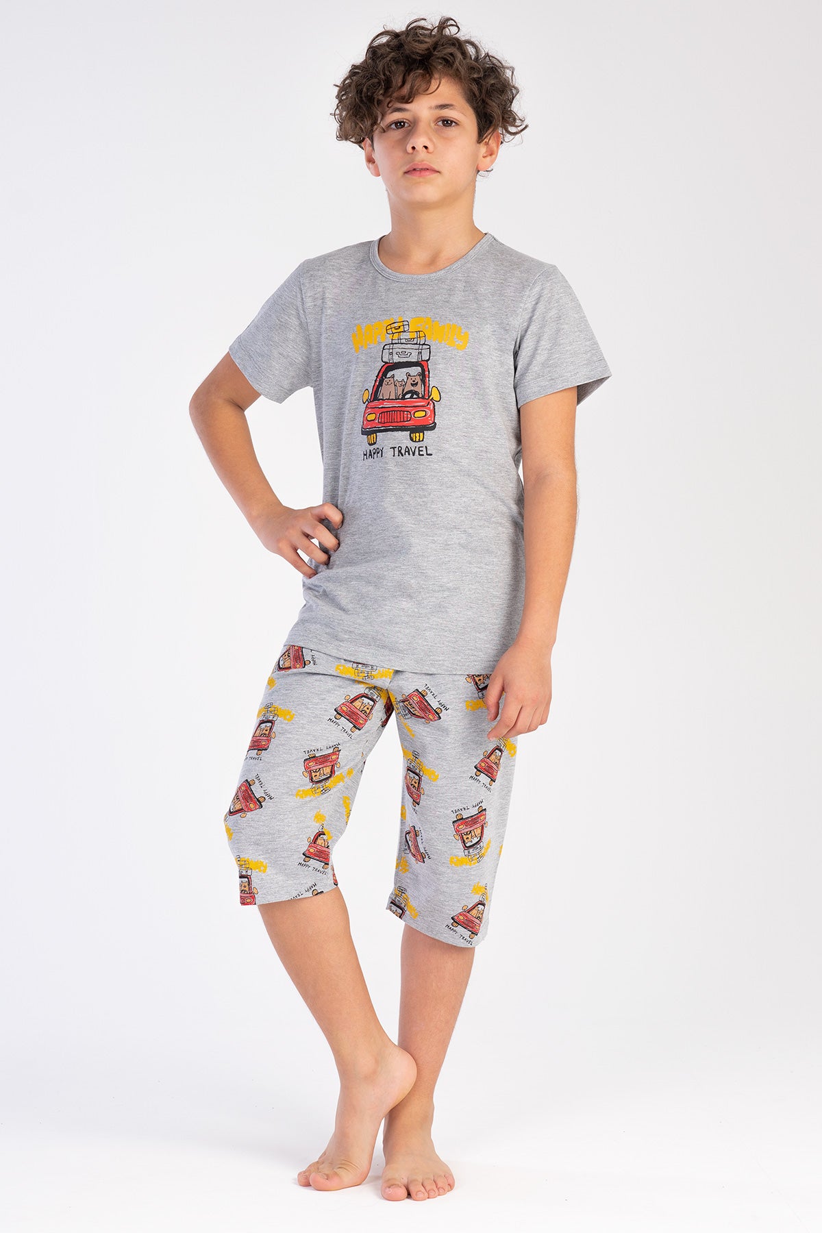 Kids' Boy Travel Capri Set
