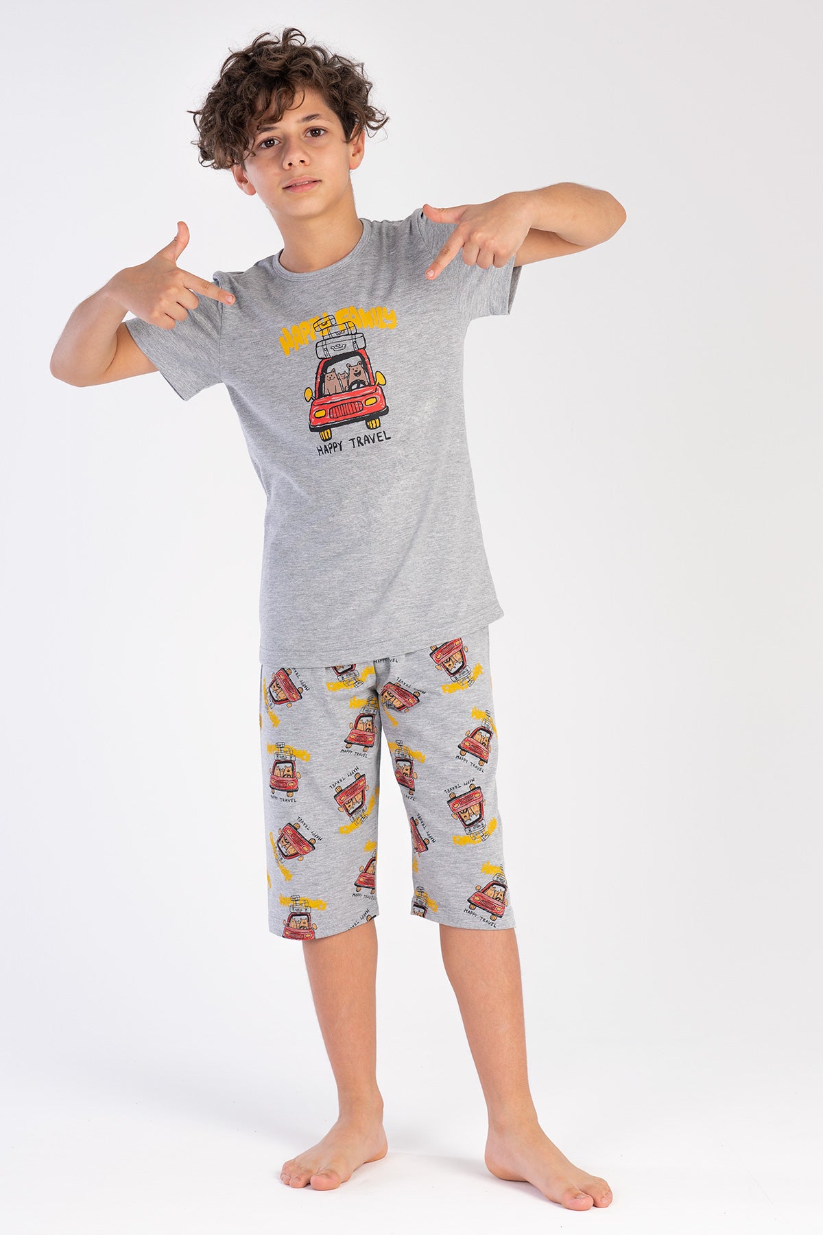 Kids' Boy Travel Capri Set