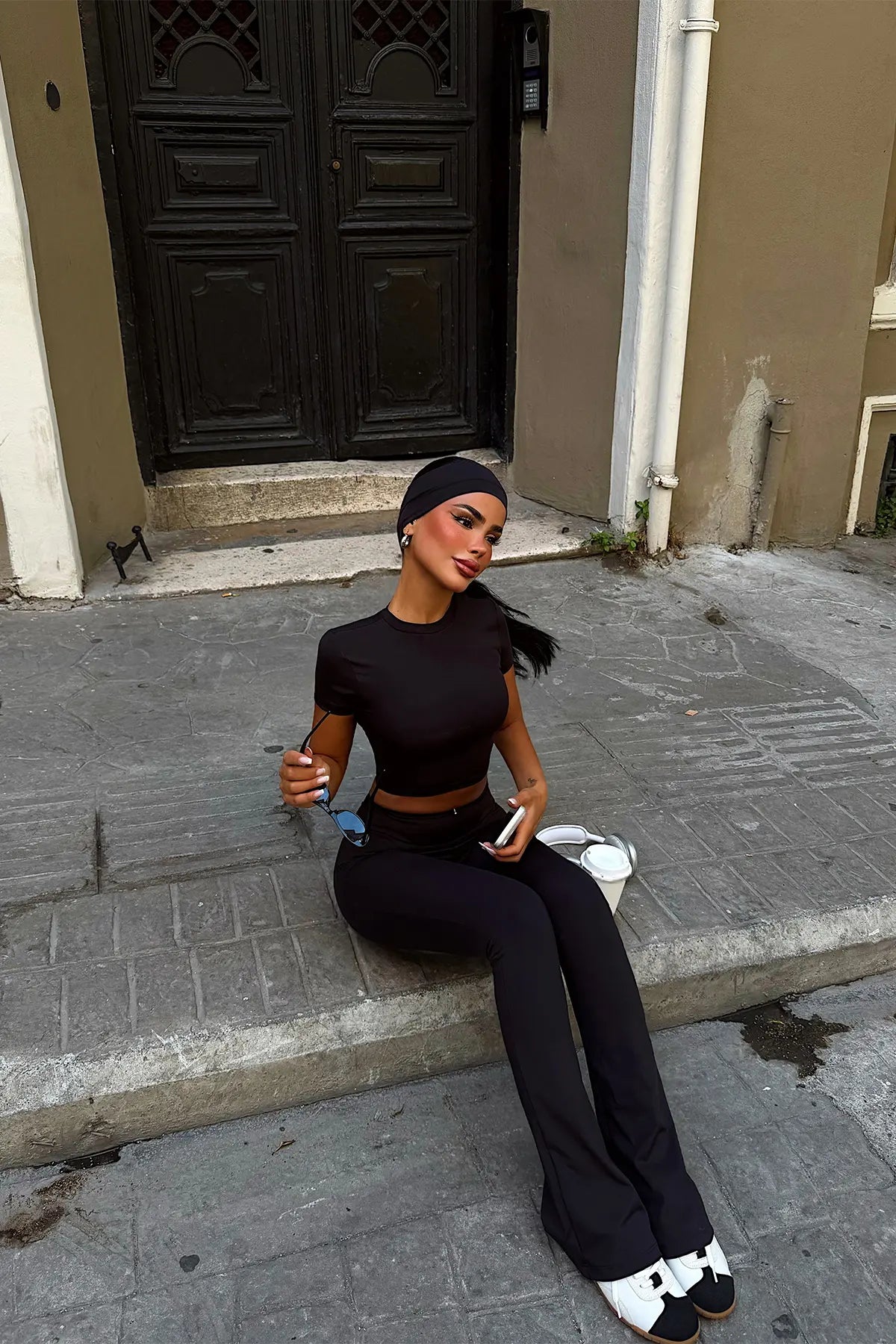 Siyah Core 4 lü Yoga Set