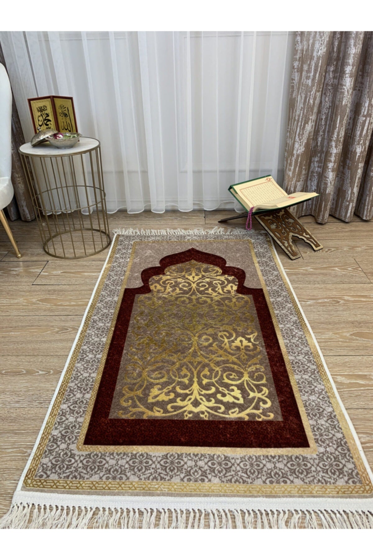 Seccade Saçaklı (lateks Taban) 75x125 Ebat