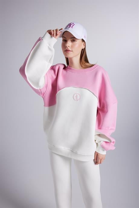 Nola Sweatshirt Beyaz Beyaz L