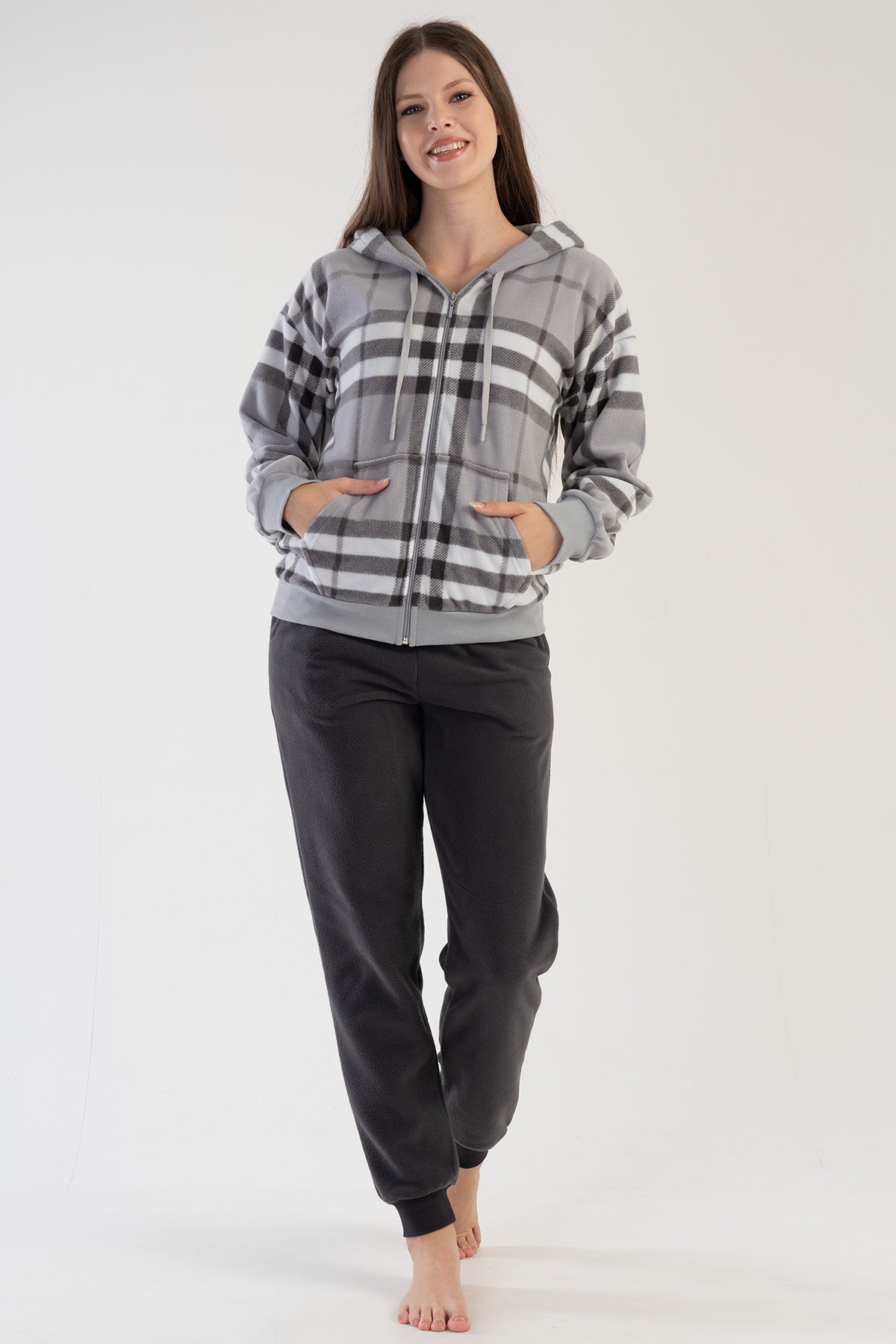Woman Gray Bally Pyjama Set