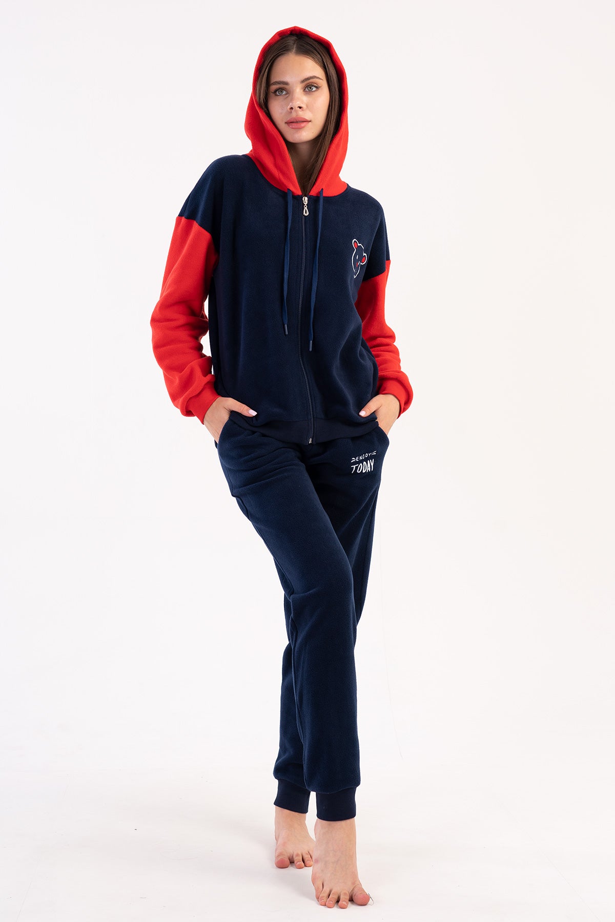 Woman Today Hoodie Pyjama Set