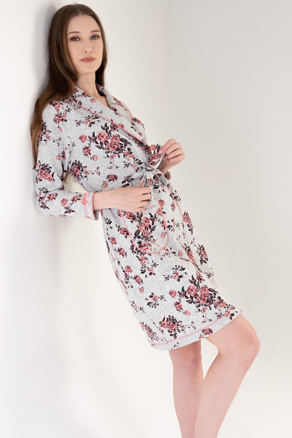Woman Sare Quilting Dressing Gown