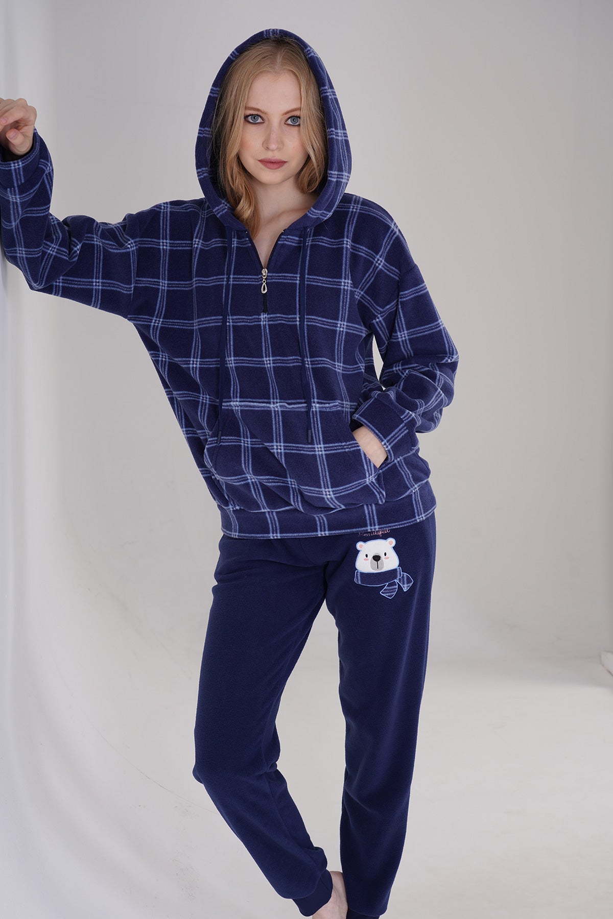 Woman Fleece Geny Pyjama Set