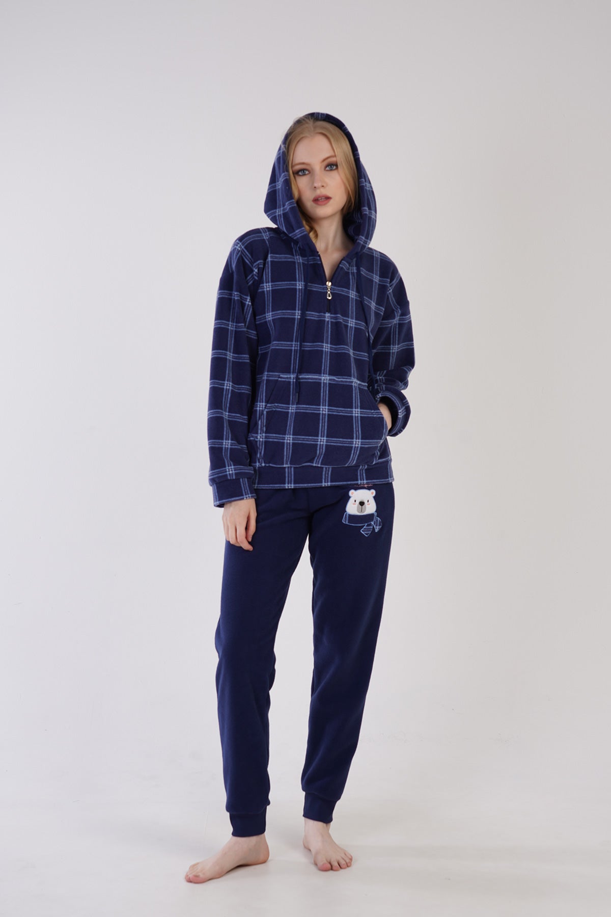 Woman Fleece Geny Pyjama Set
