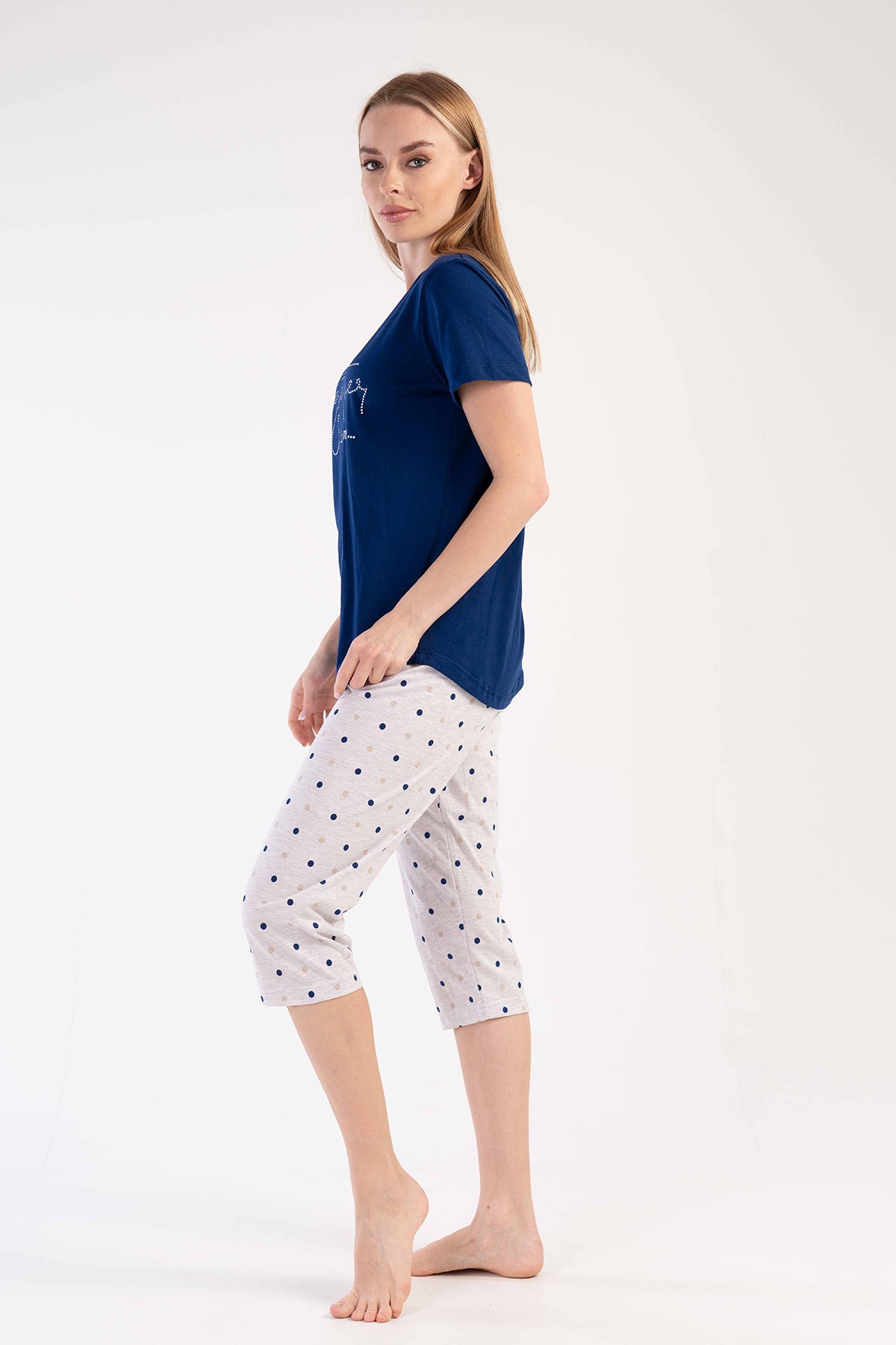 KADIN P.SUPREM O YAKA KISA KOL ETEGI OVAL KAPRI TAKIM