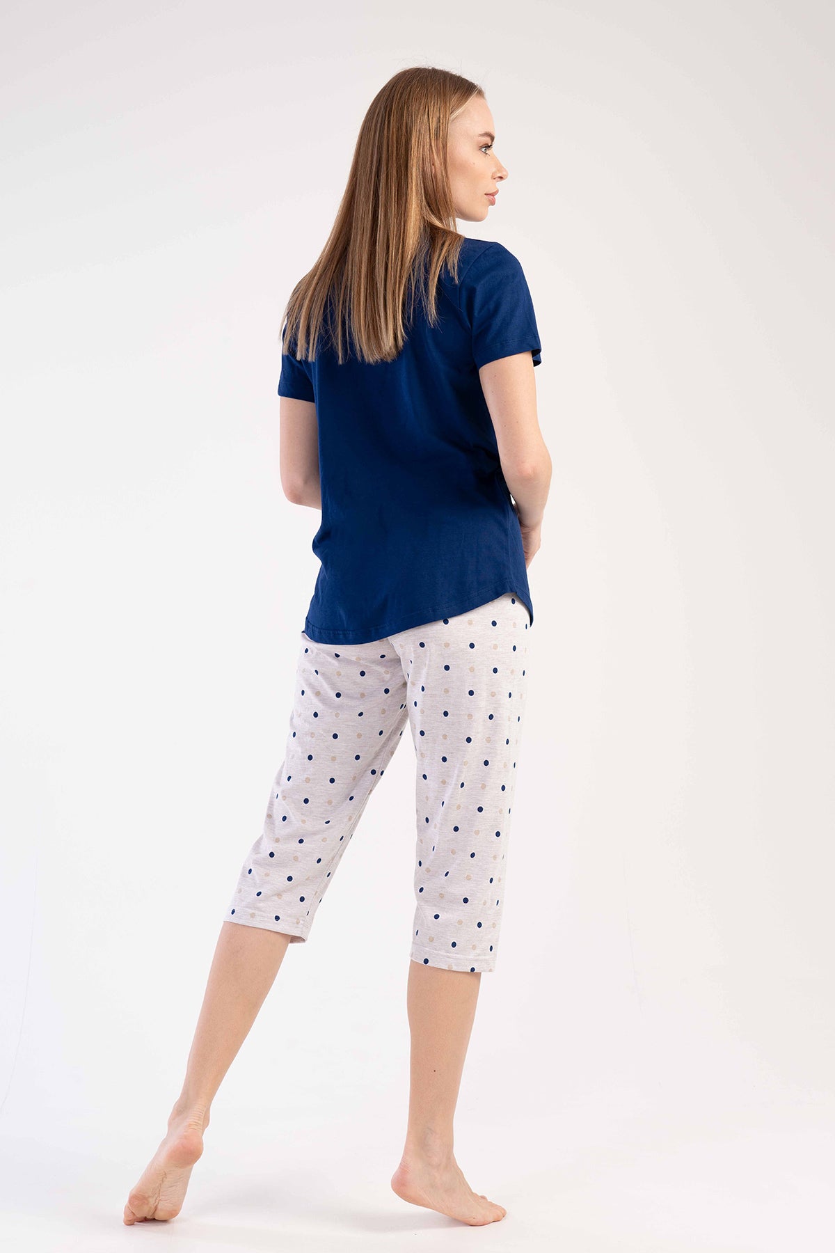 KADIN P.SUPREM O YAKA KISA KOL ETEGI OVAL KAPRI TAKIM