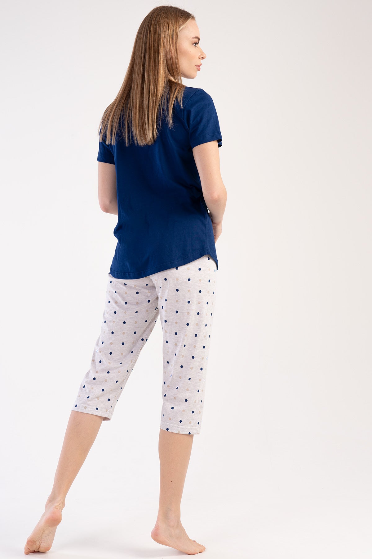 KADIN P.SUPREM O YAKA KISA KOL ETEGI OVAL KAPRI TAKIM