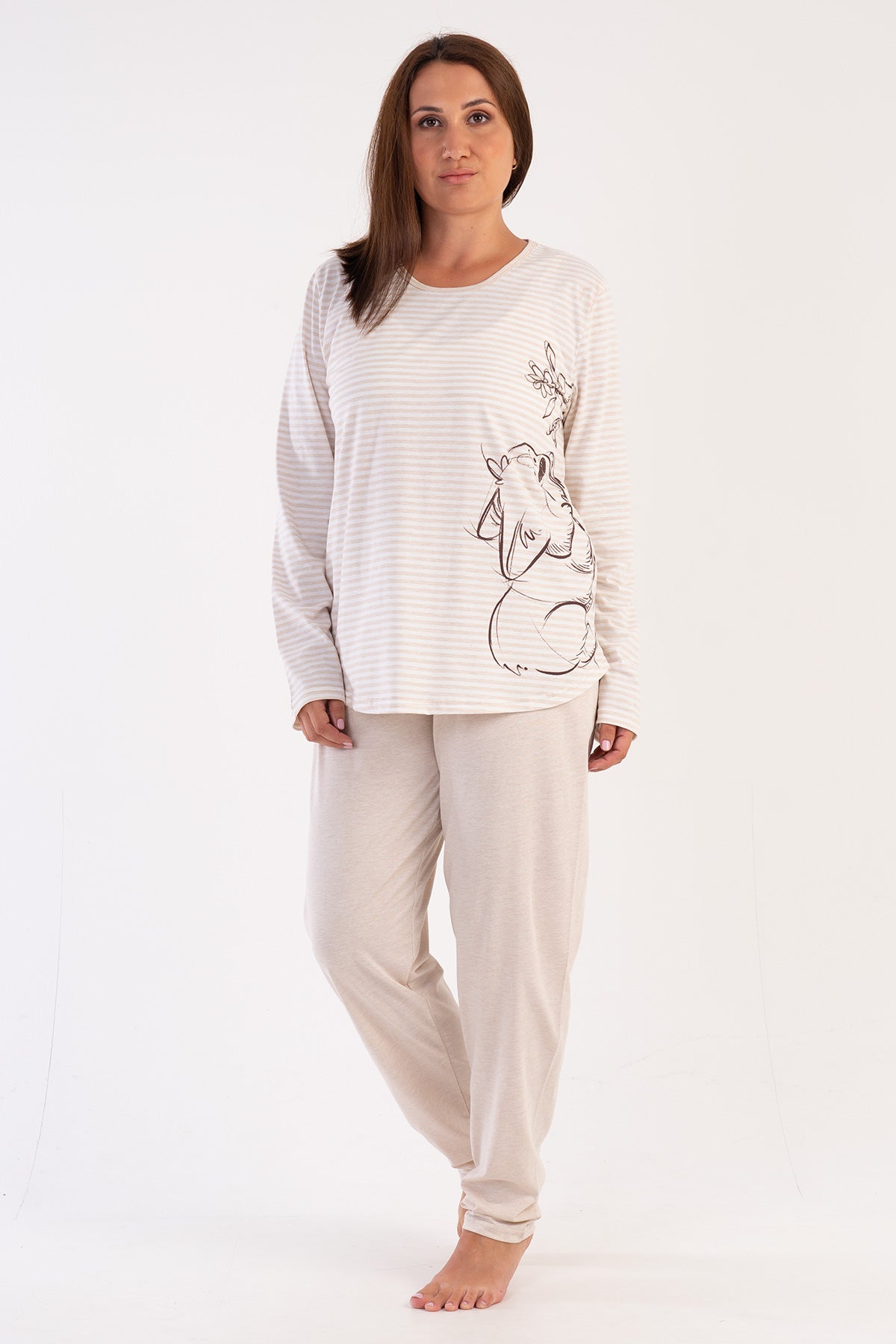 Woman Big Size Supreme Cade Pyjama Set