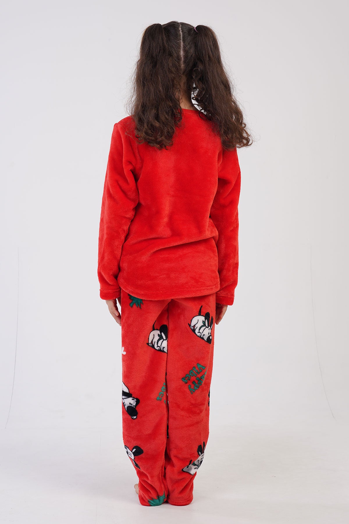 Kids' Girl Soft Fleece Focus Good Pyjama Set