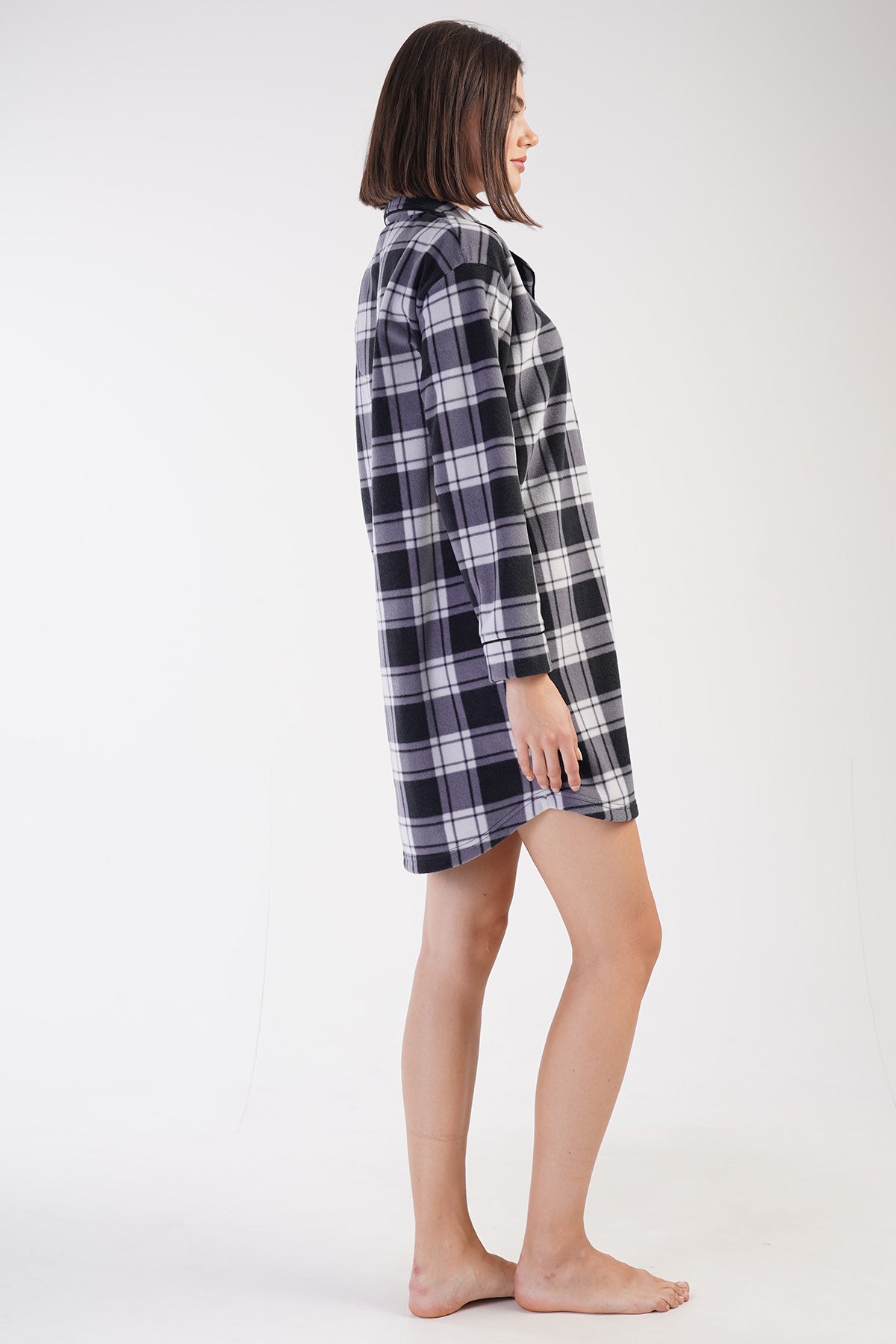 Woman Appy Fleece Shirt Tunic