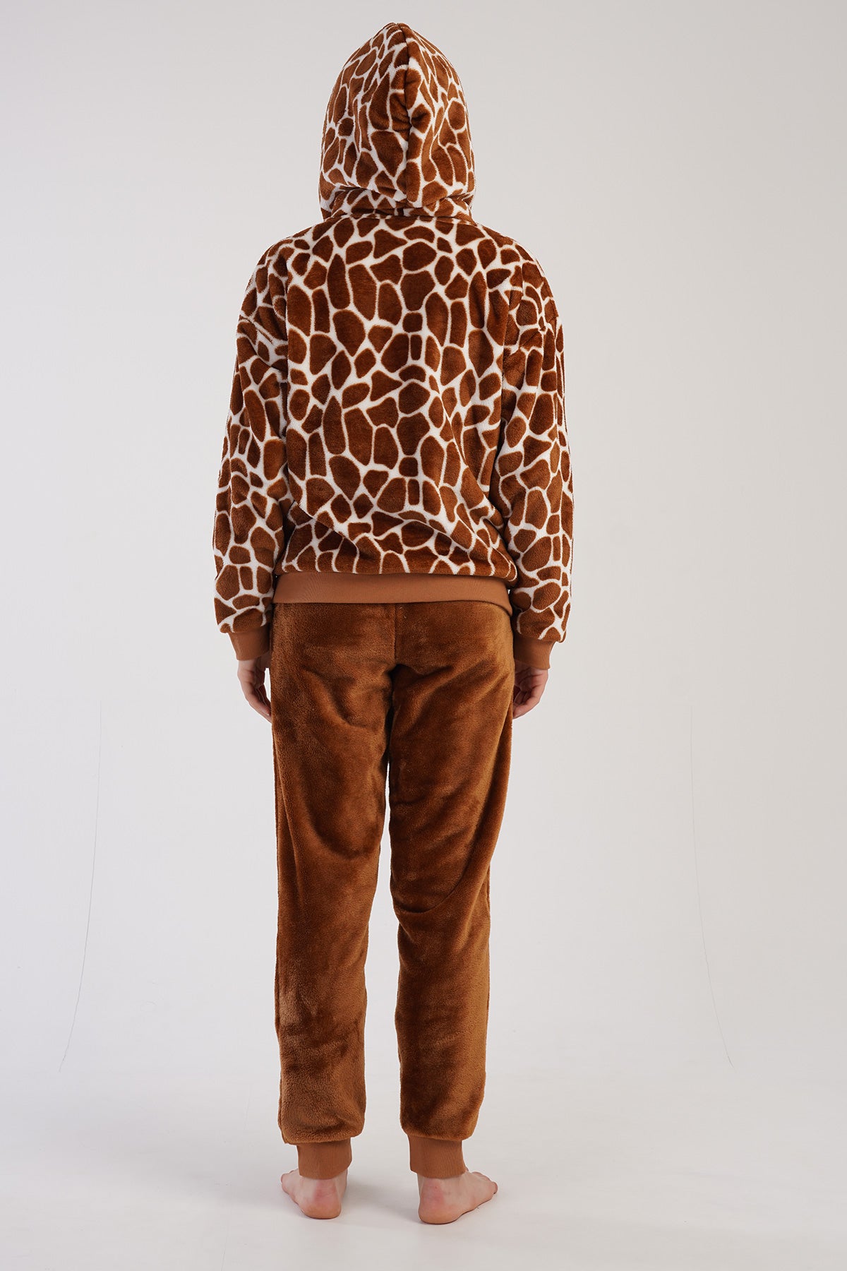 Woman Soft Brown Pyjama Set