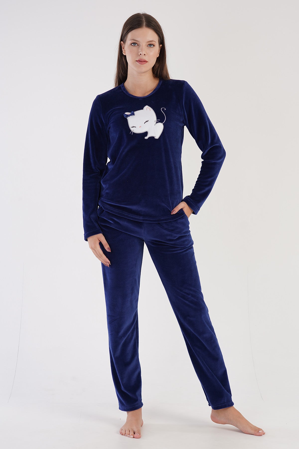 Woman Velvet Nice Pyjama Set
