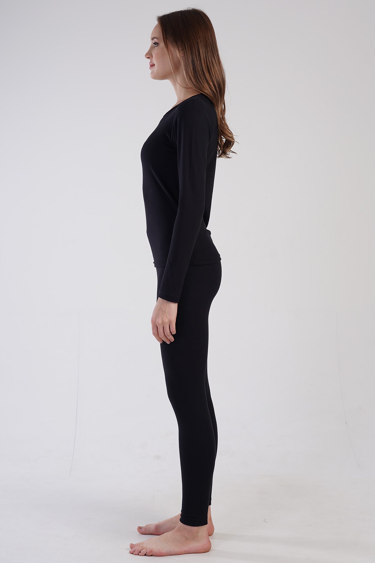 KADIN COMFORT O YAKA UZUN KOL ICLIK TAKIM