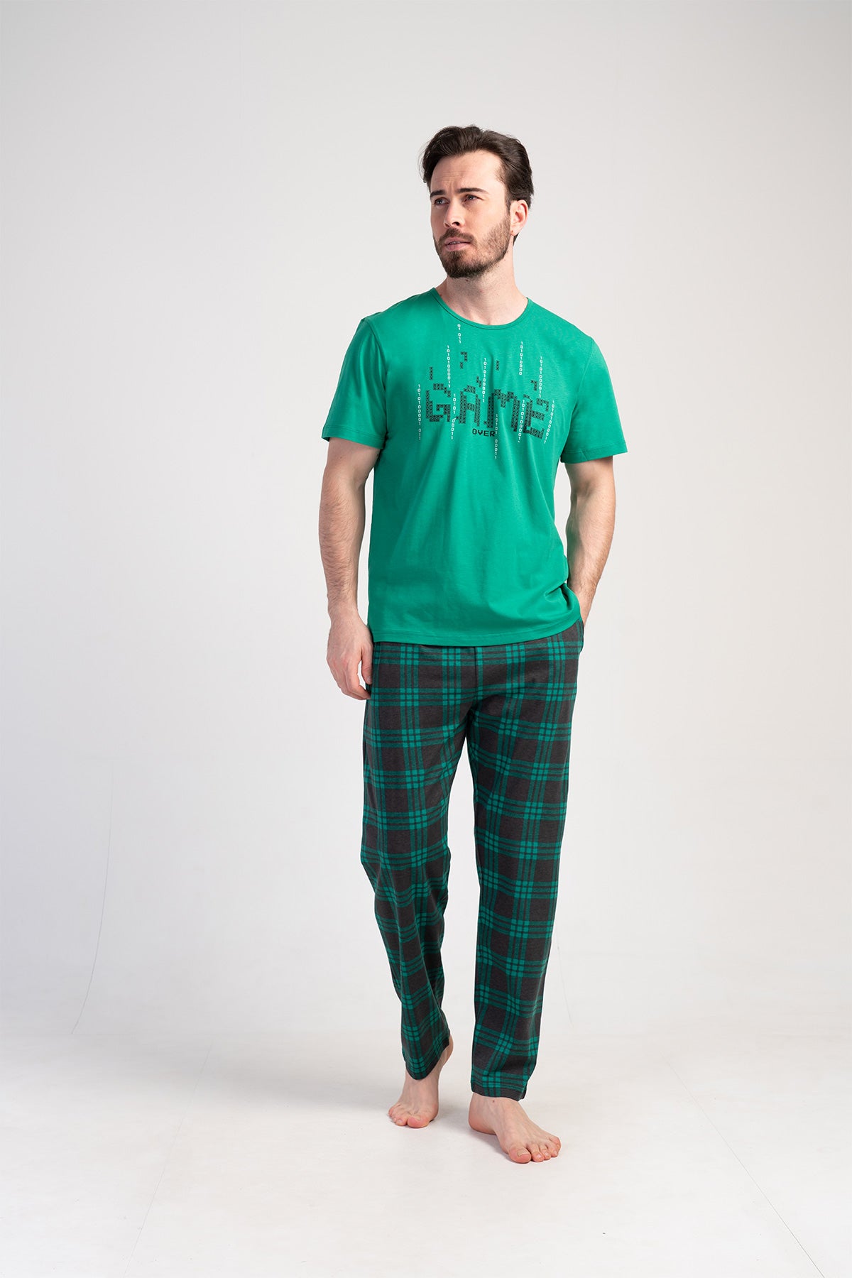 Man Gamer Supreme Pocket Detail Pyjama Set