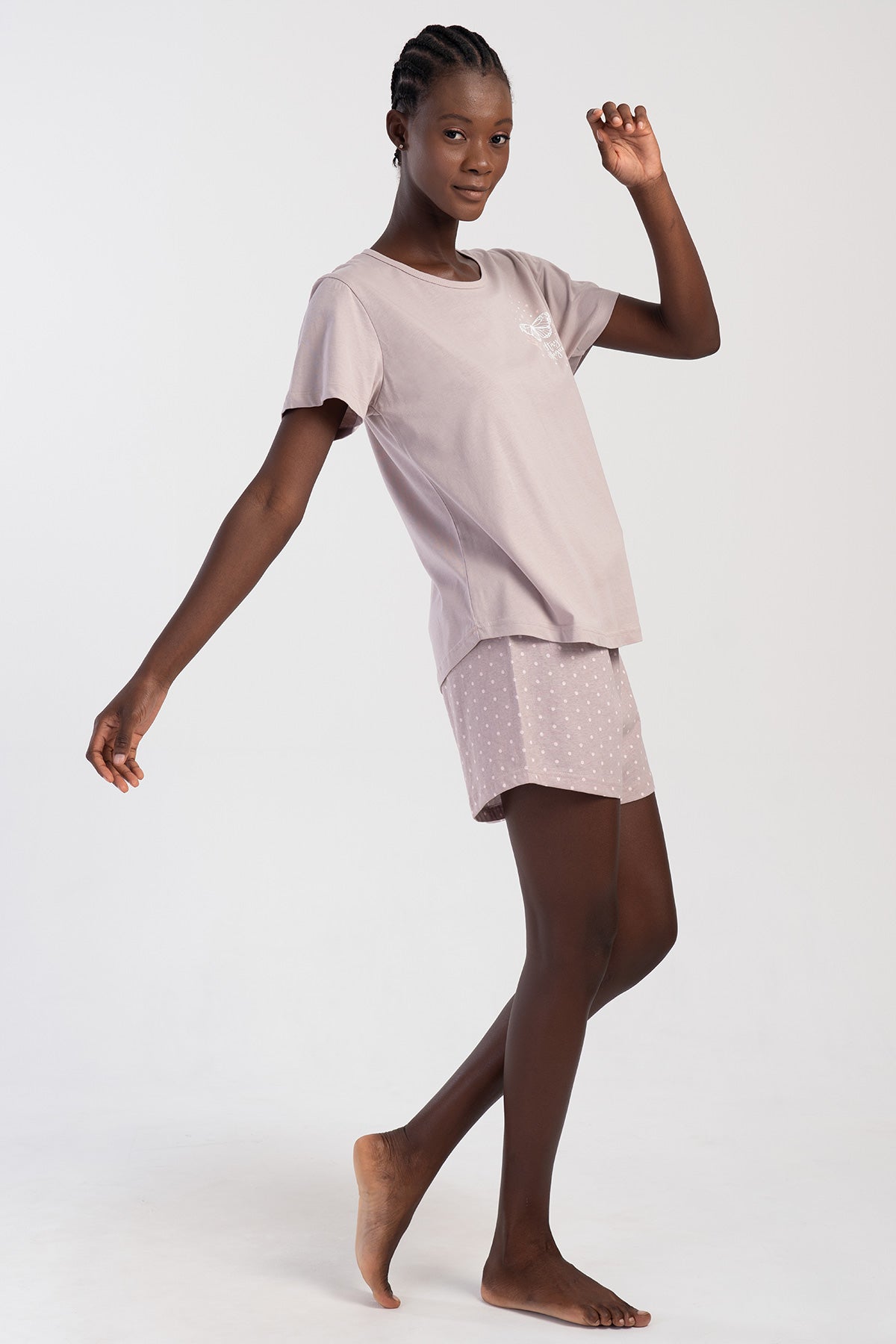 Woman Light Brown Supreme Short Set