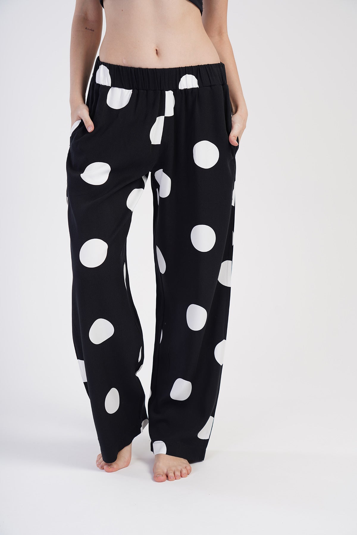 KADIN BELMANDO CEPLI TEK ALT PIJAMA