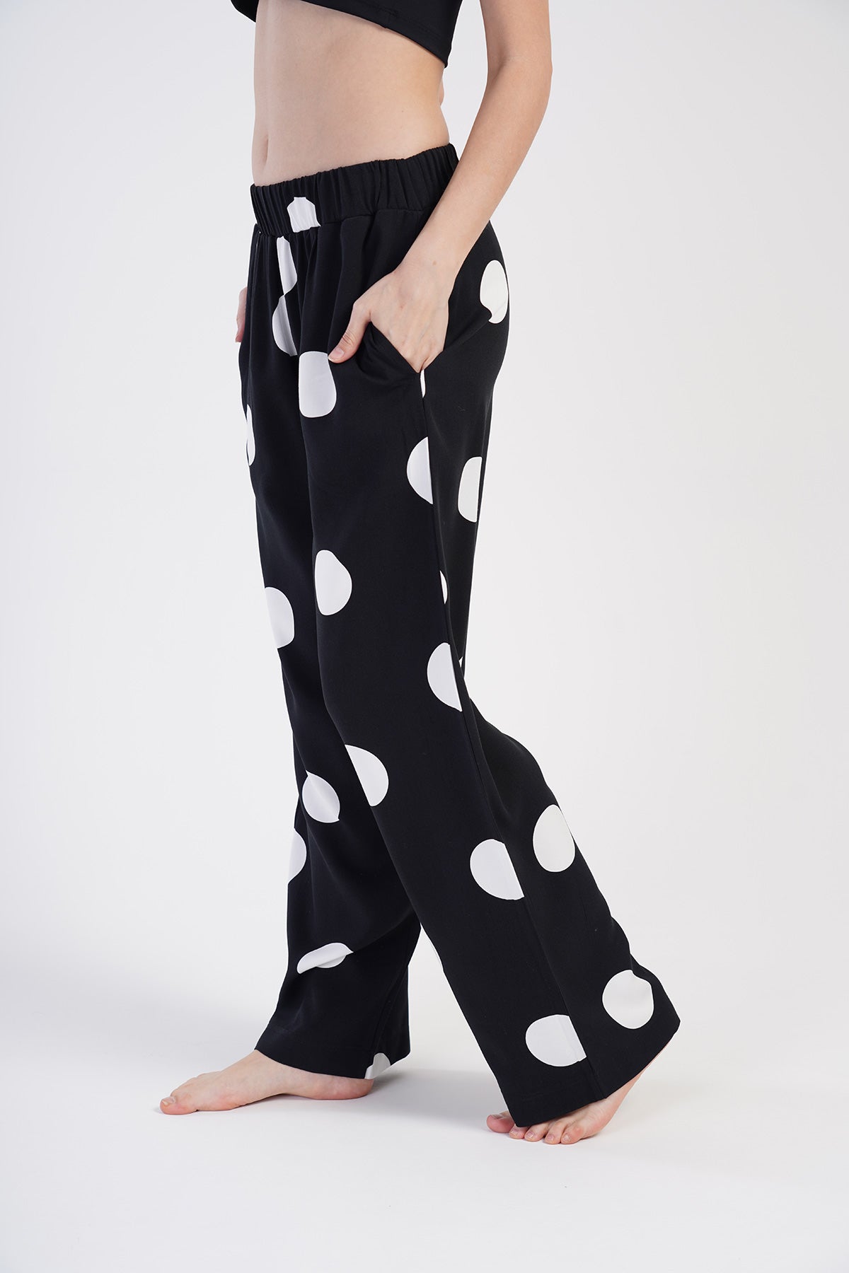 KADIN BELMANDO CEPLI TEK ALT PIJAMA