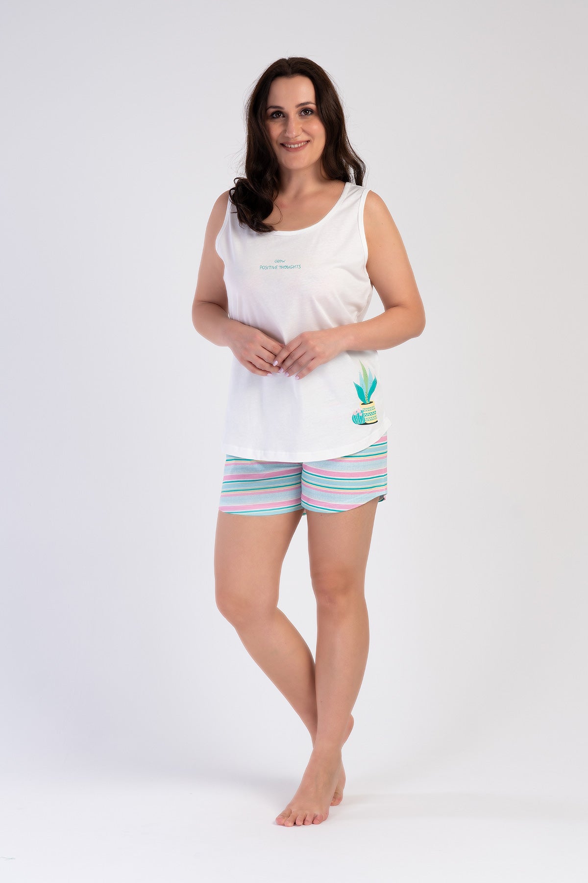 Woman Big Size Supreme Pena Short Set