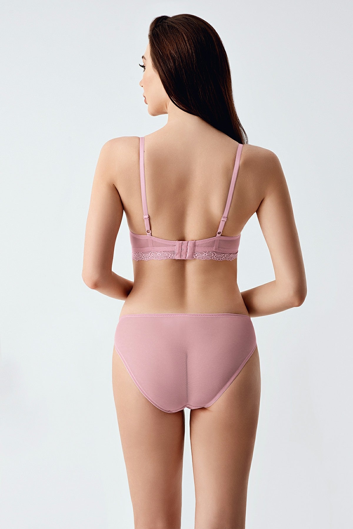 Kadın C Cup Desteksiz Sütyen Külot Takım