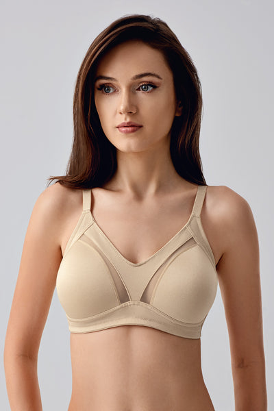 6001-Basic C Cup Big Size Bra (Boxed)