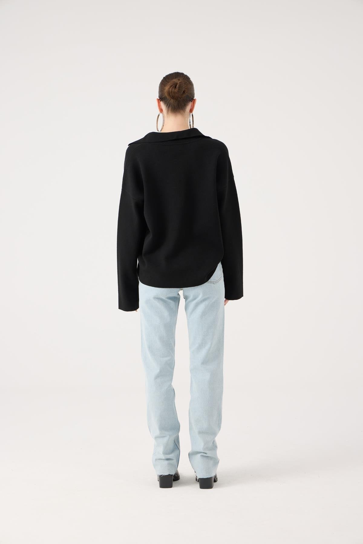 Sagrado Jean Pantolon Mavi (Buz)