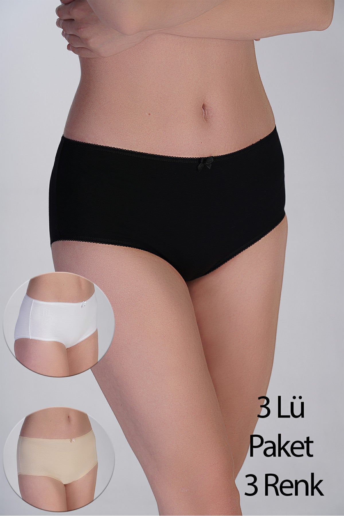 Kadın Bato Penye 3 lü Külot