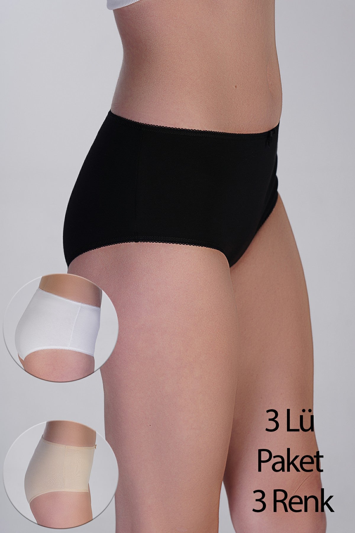 Kadın Bato Penye 3 lü Külot