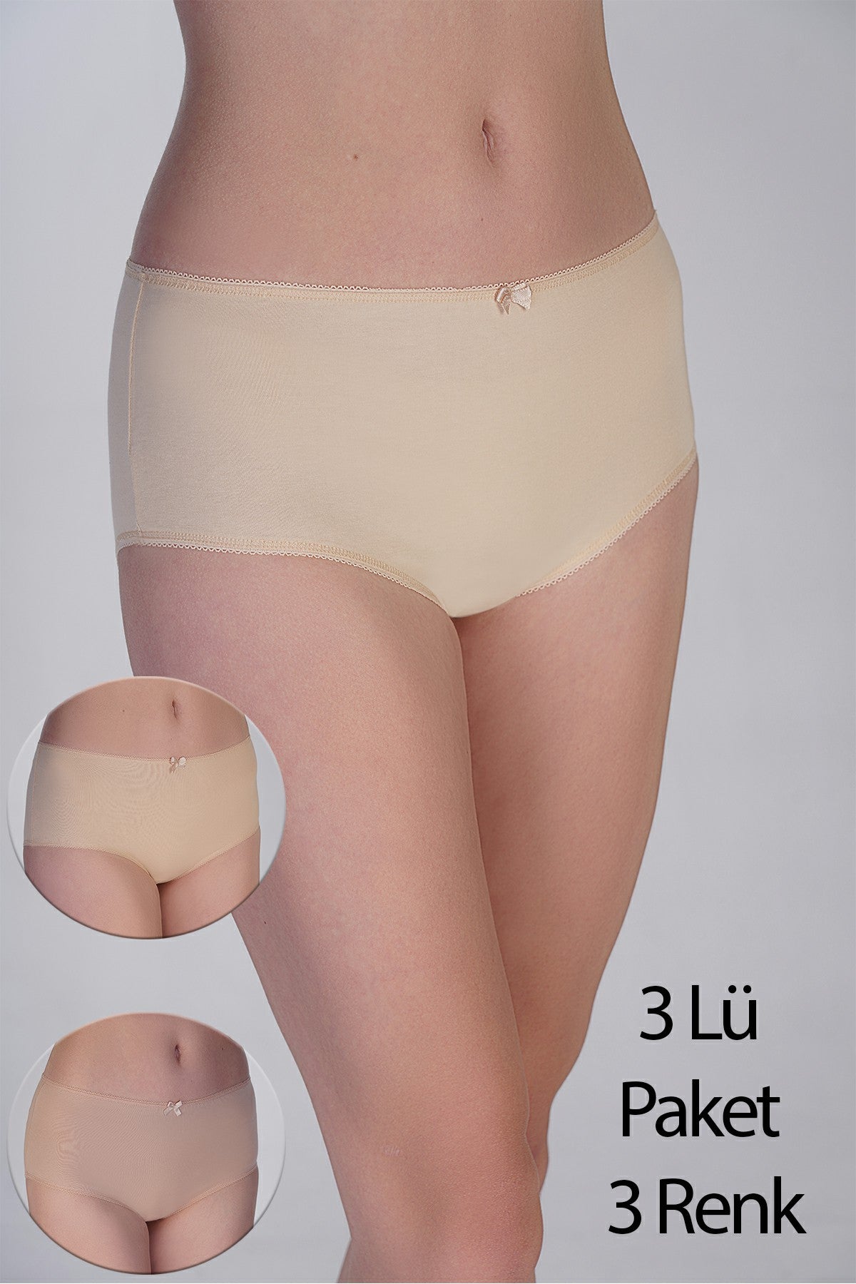 Kadın Bato Penye 3 lü Külot