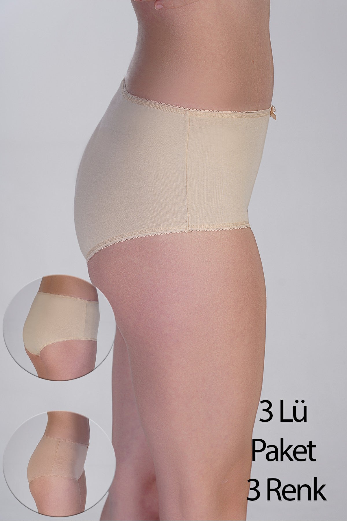 Kadın Bato Penye 3 lü Külot