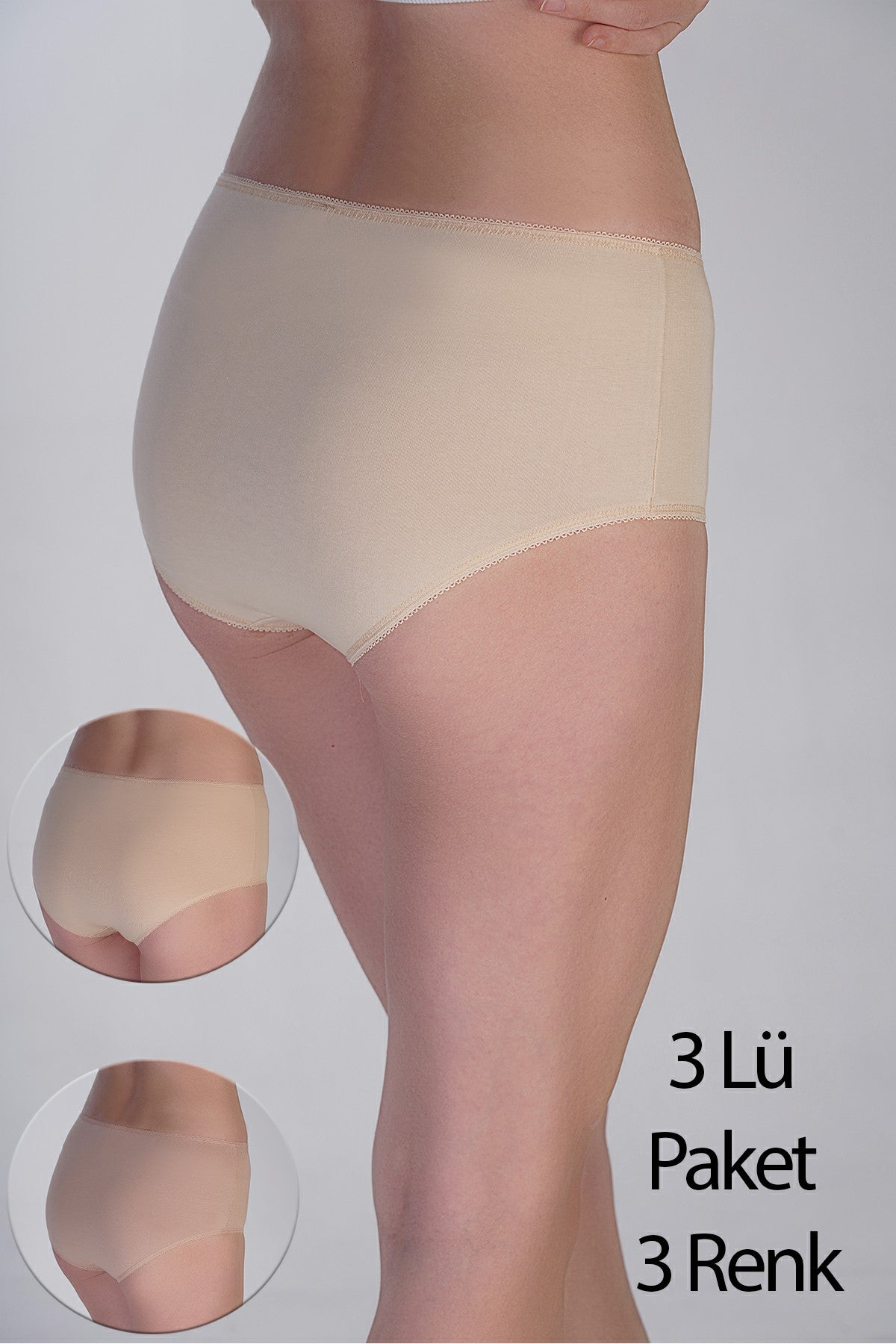 Kadın Bato Penye 3 lü Külot