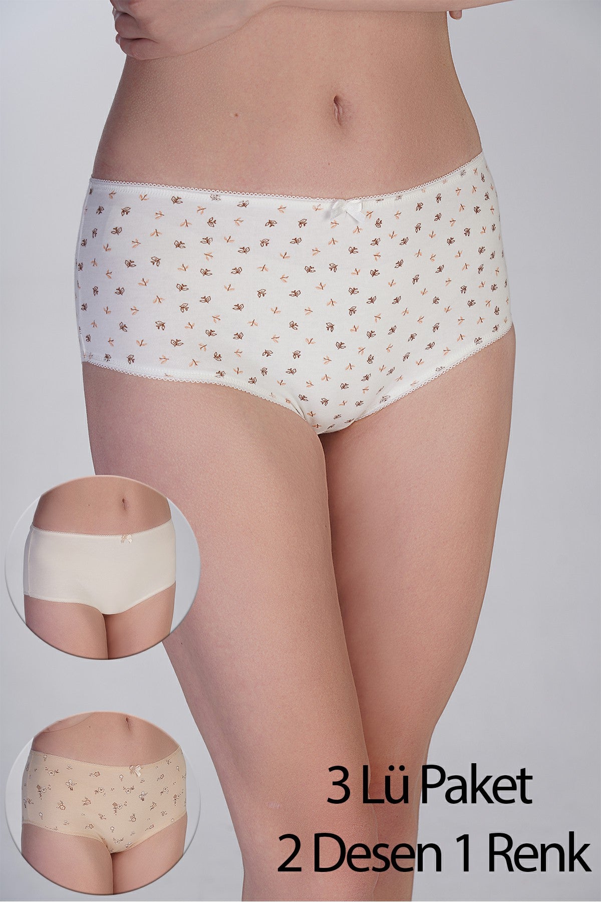 Kadın Bato Penye 3 lü Külot