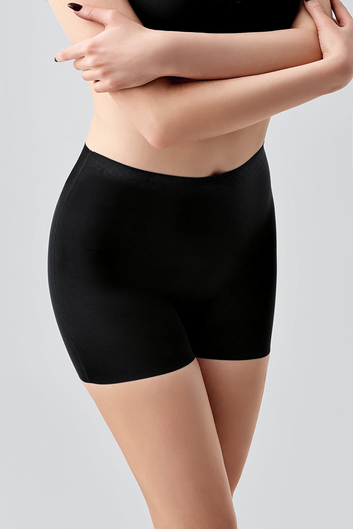 Kaymaz Bel Lazer Şort