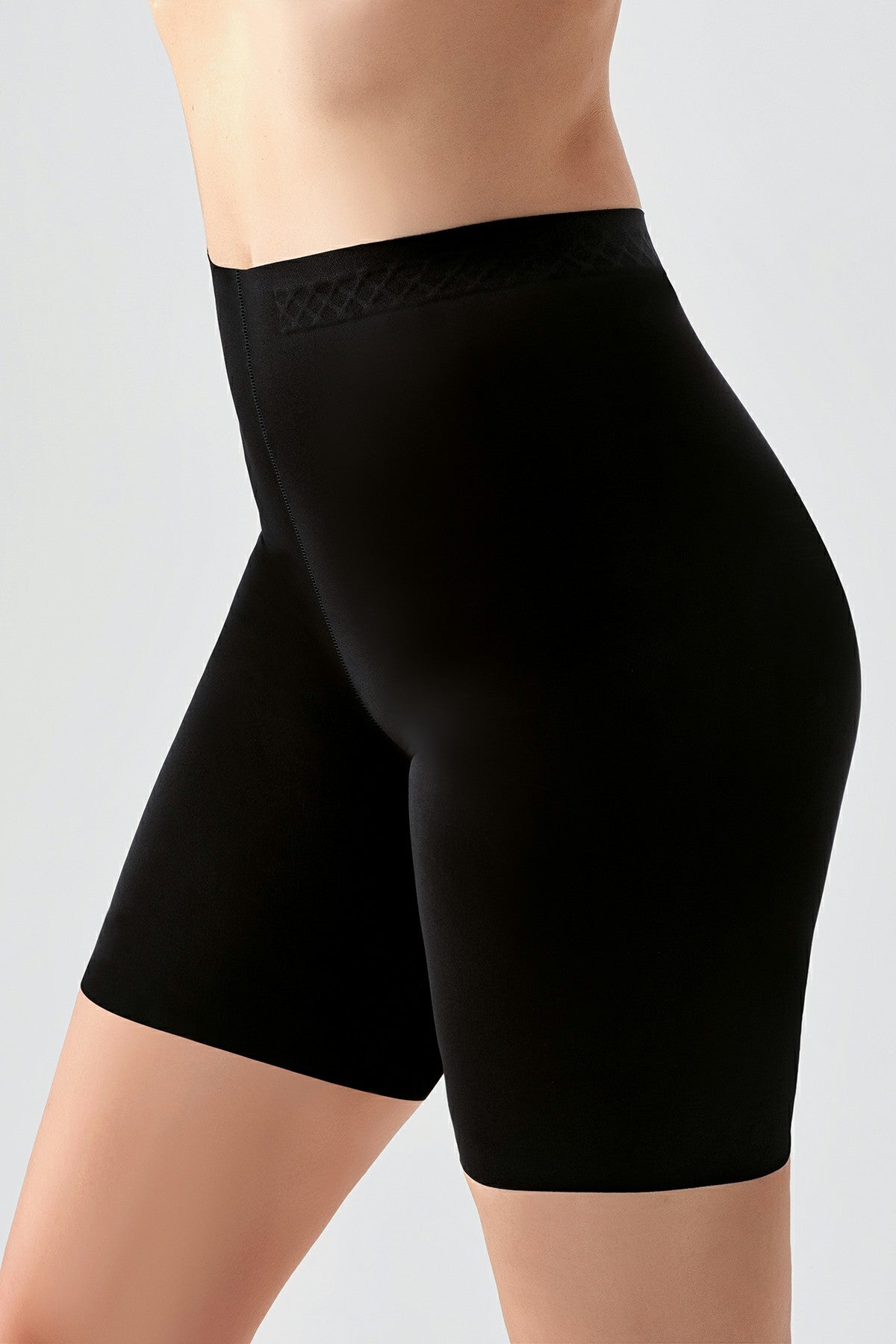 Dikişsiz Toparlayıcı Yüksek Bel Lazer Kesim Şortlu Korse