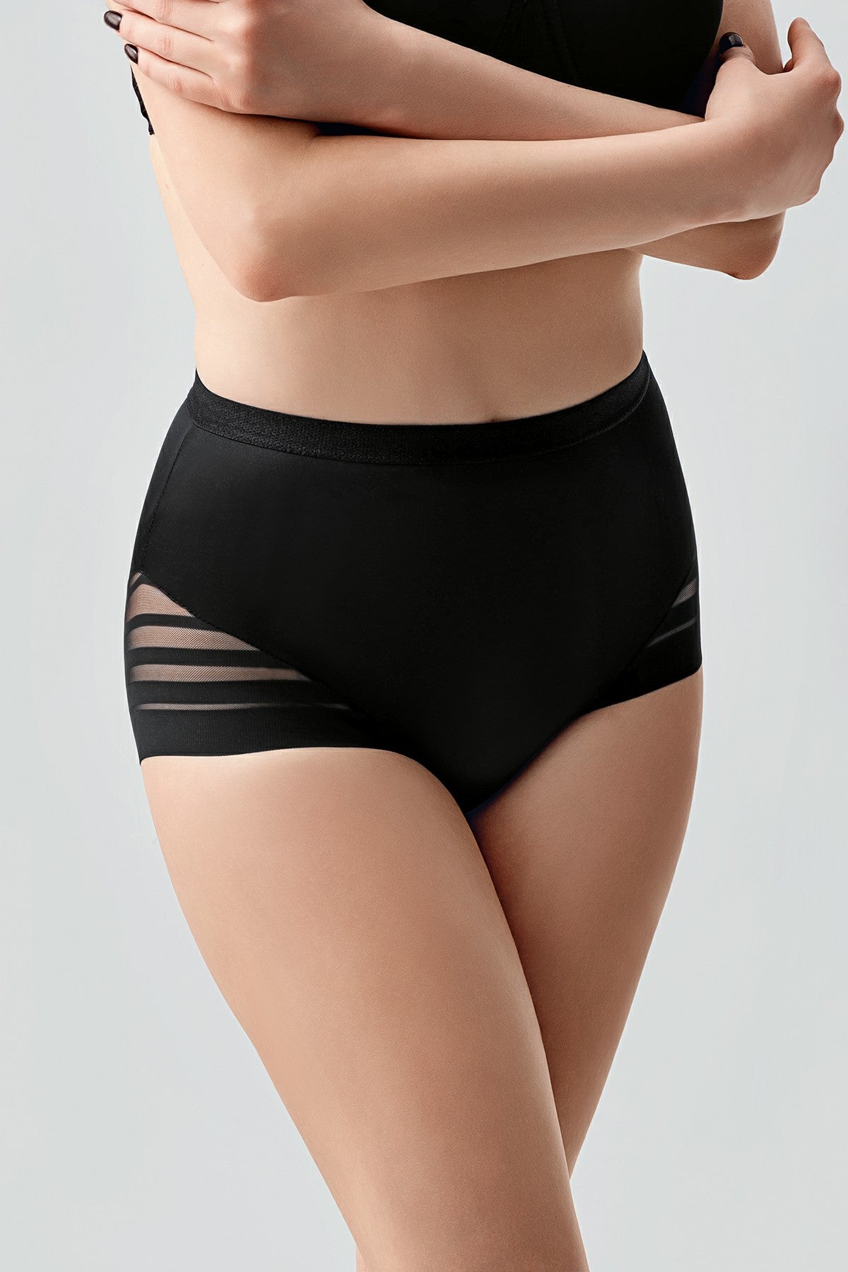 Kadın Yuksek Bel Korseli Külot