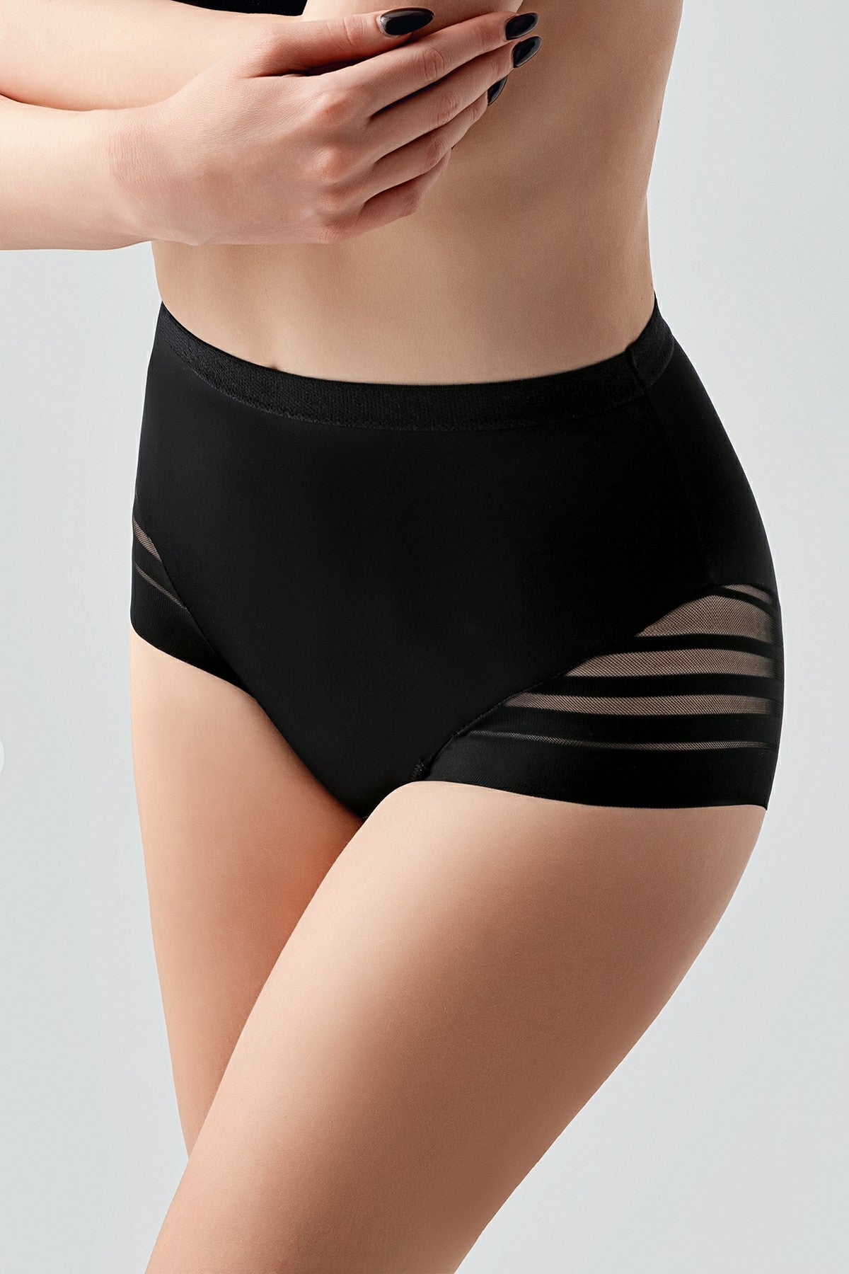 Kadın Yuksek Bel Korseli Külot