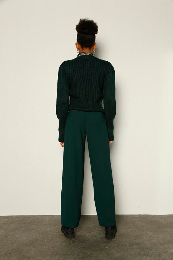 Palasia Pantolon Yeşil