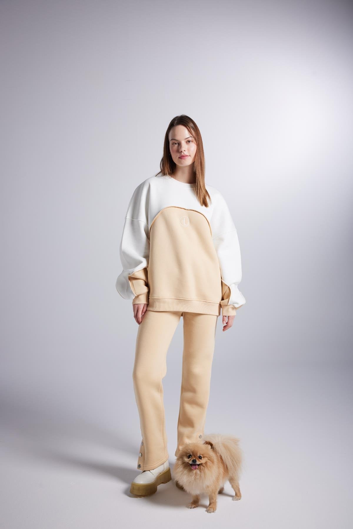 Nola Eşofman Altı Bej