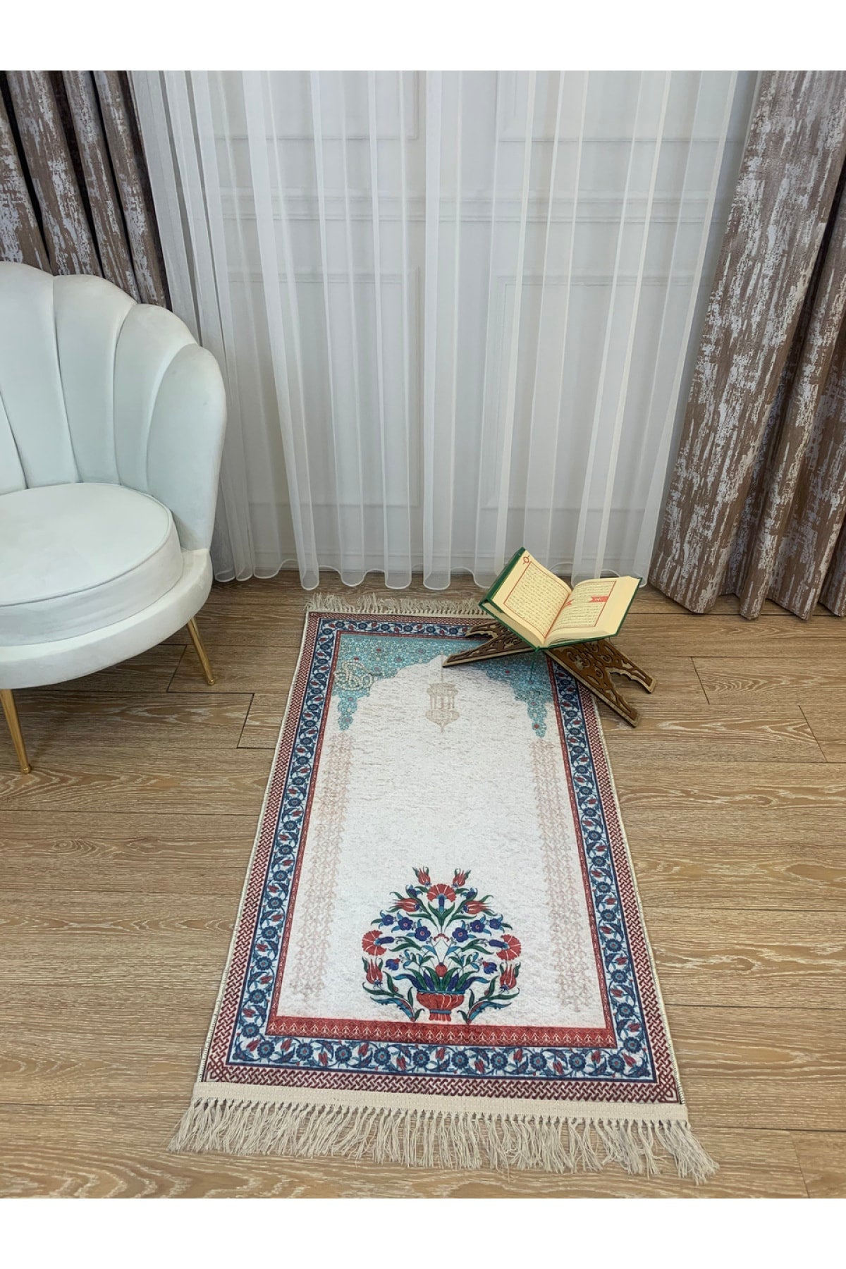 Seccade Saçaklı (LATEKS TABAN) 75x125 Ebat