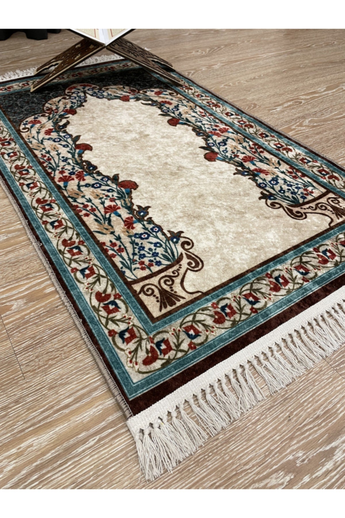 Seccade Saçaklı (lateks Taban) 75x125 Ebat