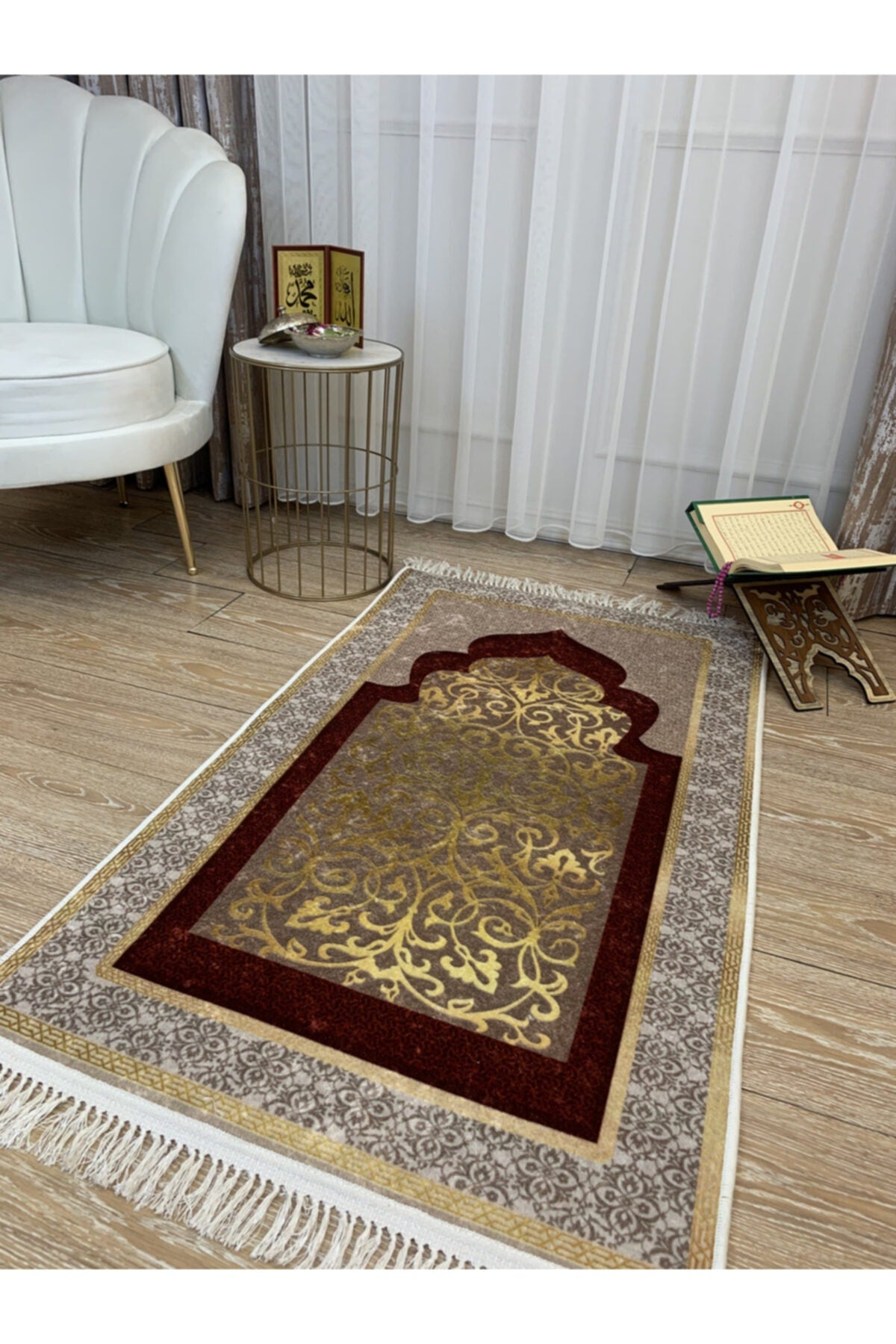Seccade Saçaklı (lateks Taban) 75x125 Ebat