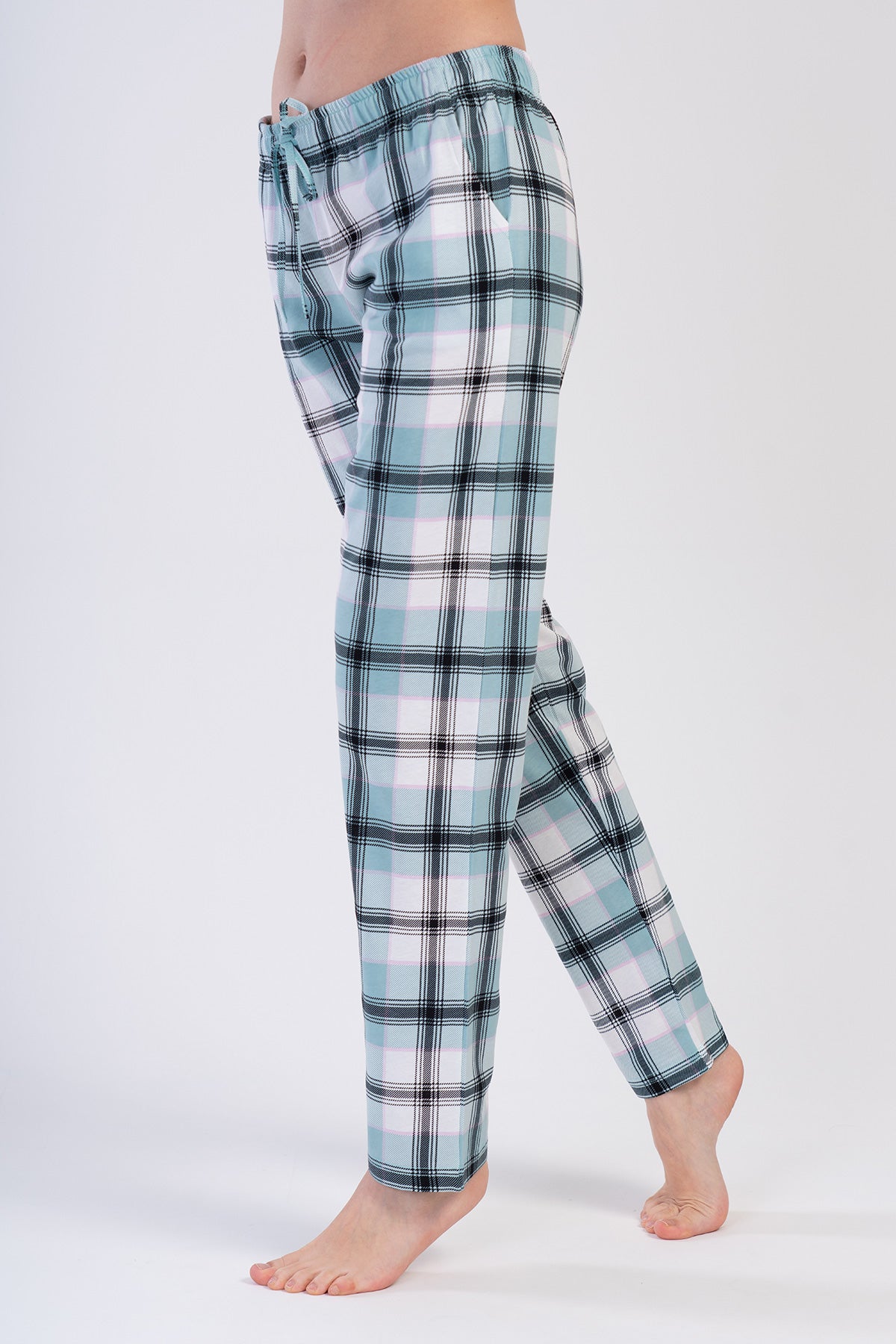Woman Sea Plaid Supreme Pyjama Separate