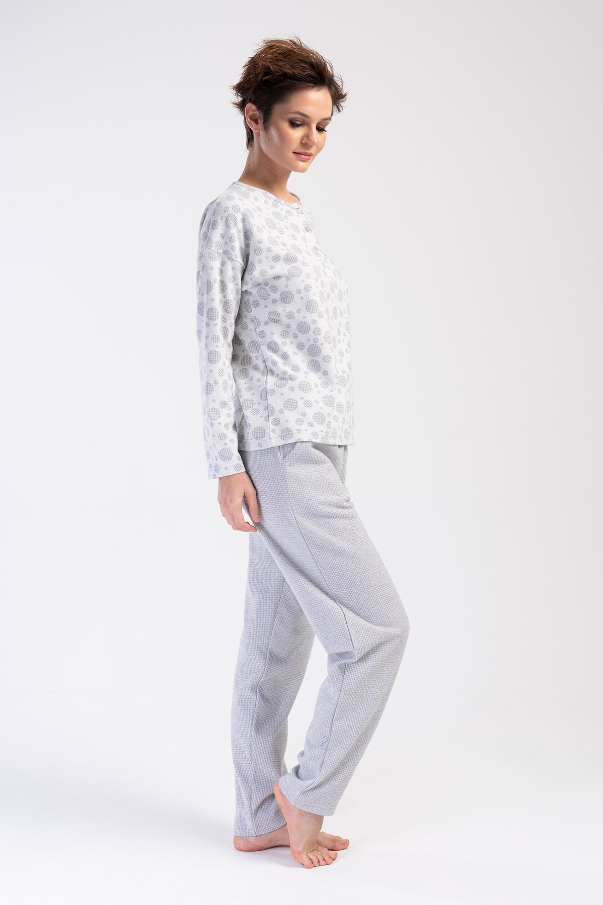 Woman Mander Interlock Pyjama Set
